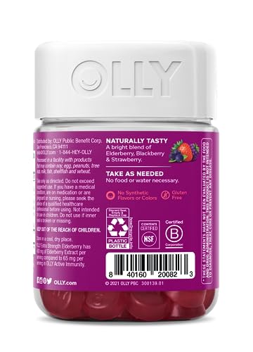 36 Count Elderberry Immune Gummies M8404