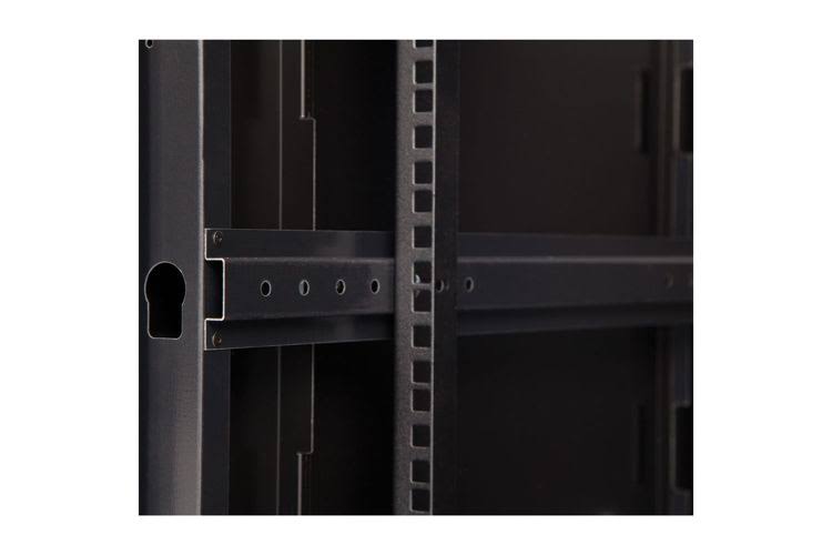 18U Wall Mount Cabinet with Glass Door T3866