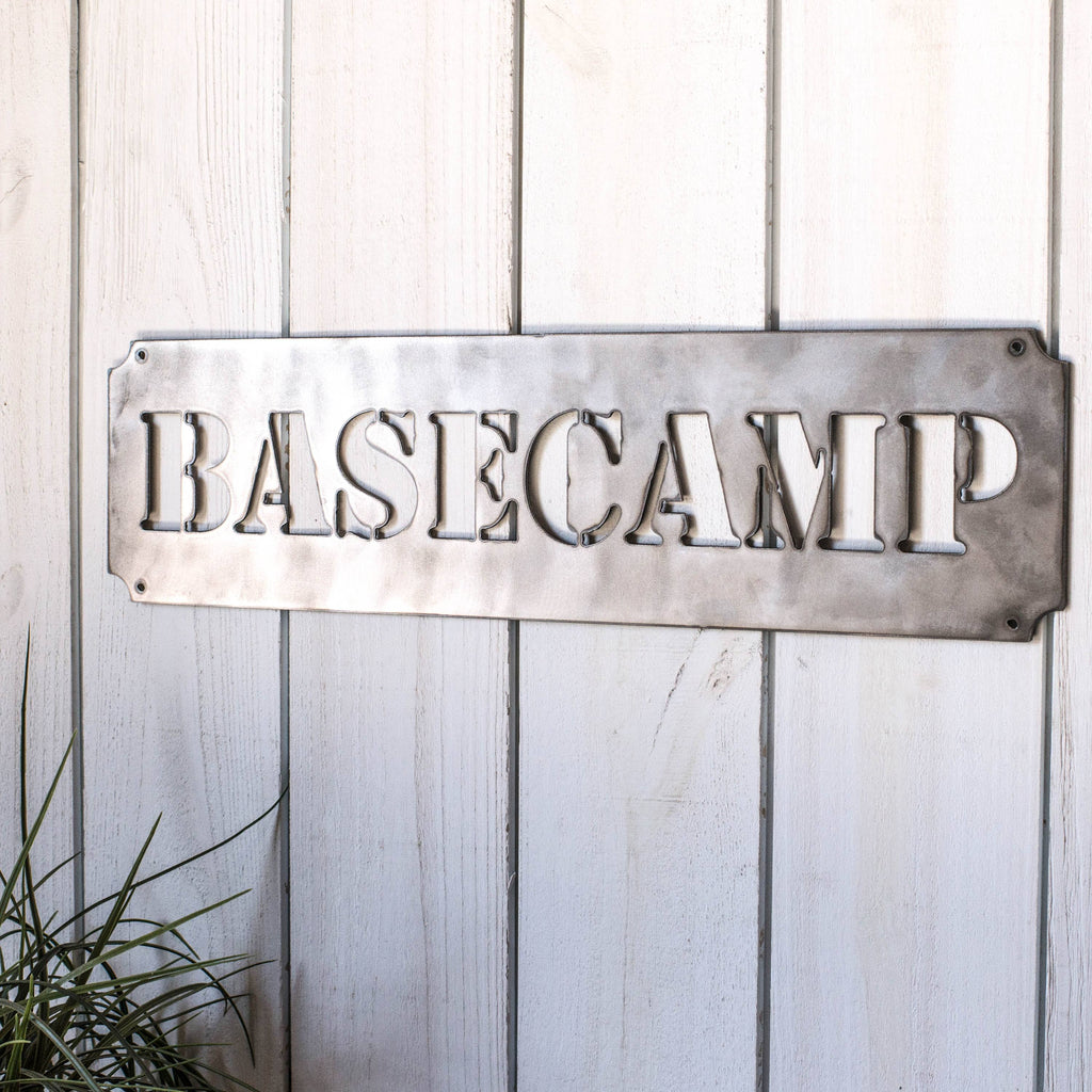 Metal Cut Sign 20x6in H6076
