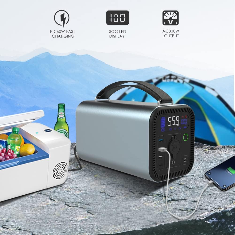 300W Portable Power Station 360Wh O8238