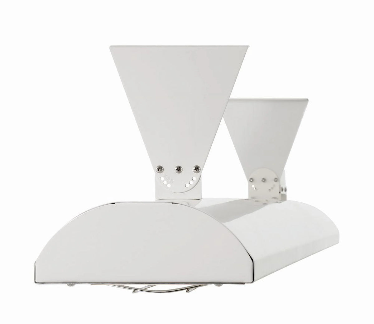 6000 Watt Electric Infrared Dual Element Heater, Stainless Steel Finish, Outdoor Wall Mount S443175