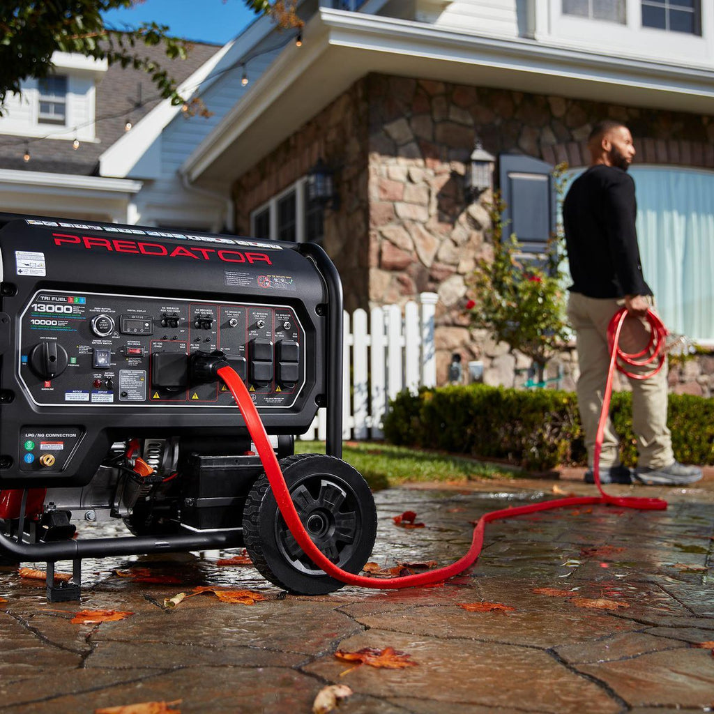 25 ft. 30 Amp 125/250V 4-Outlet Generator Extension Cord H53345