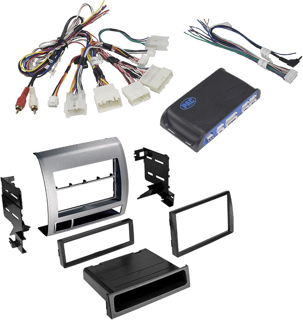 Silver Double or Single DIN Install Package V63982