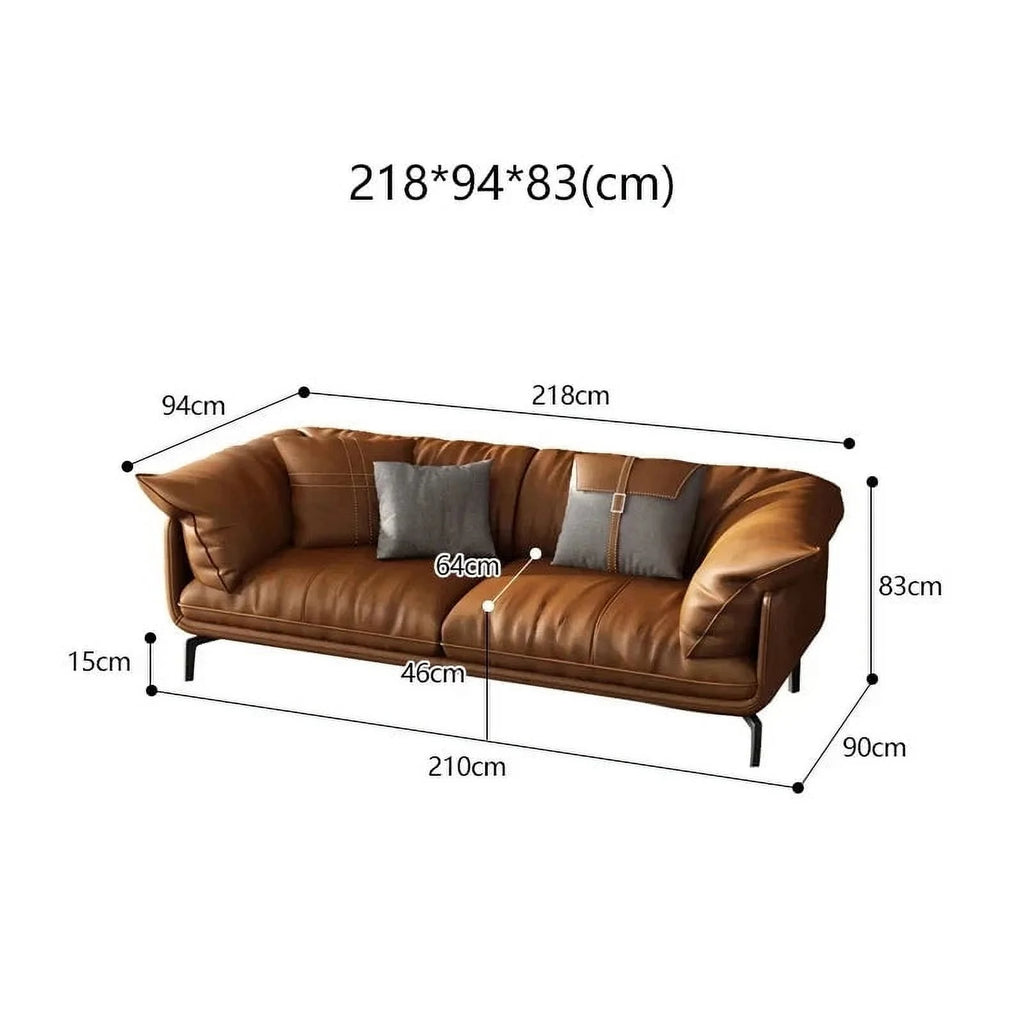 Leather Sofa F50931