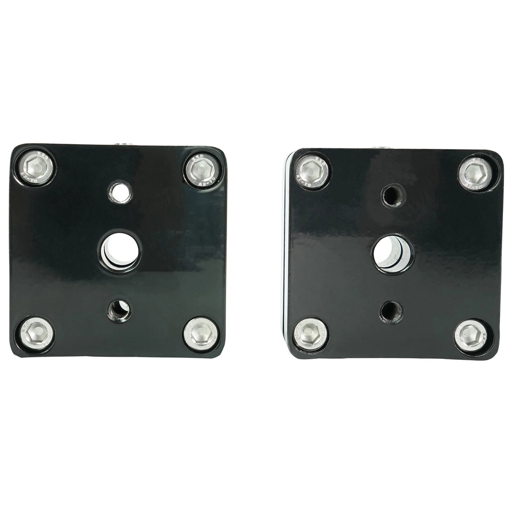 7.7" 360° Swivel Black Aluminum Wakeboard Tower Speaker Pods W51796