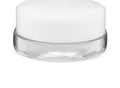 Clear Glass Concentrate Container with Black Cap 270 Count K55166