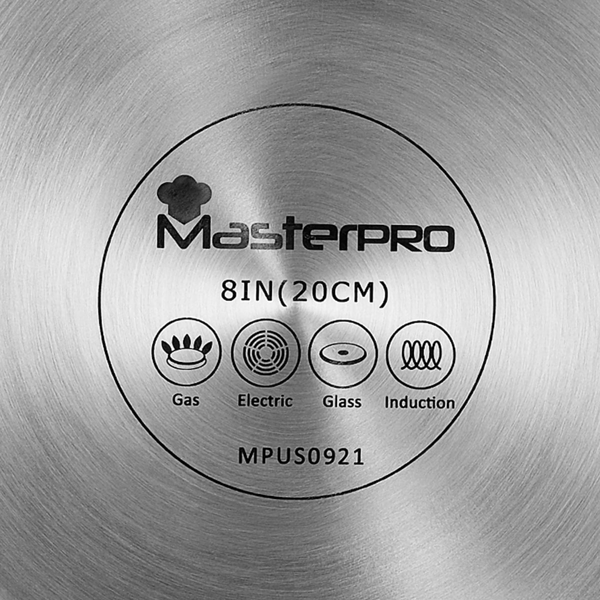 8" Black Non-Stick Fry Pan I908