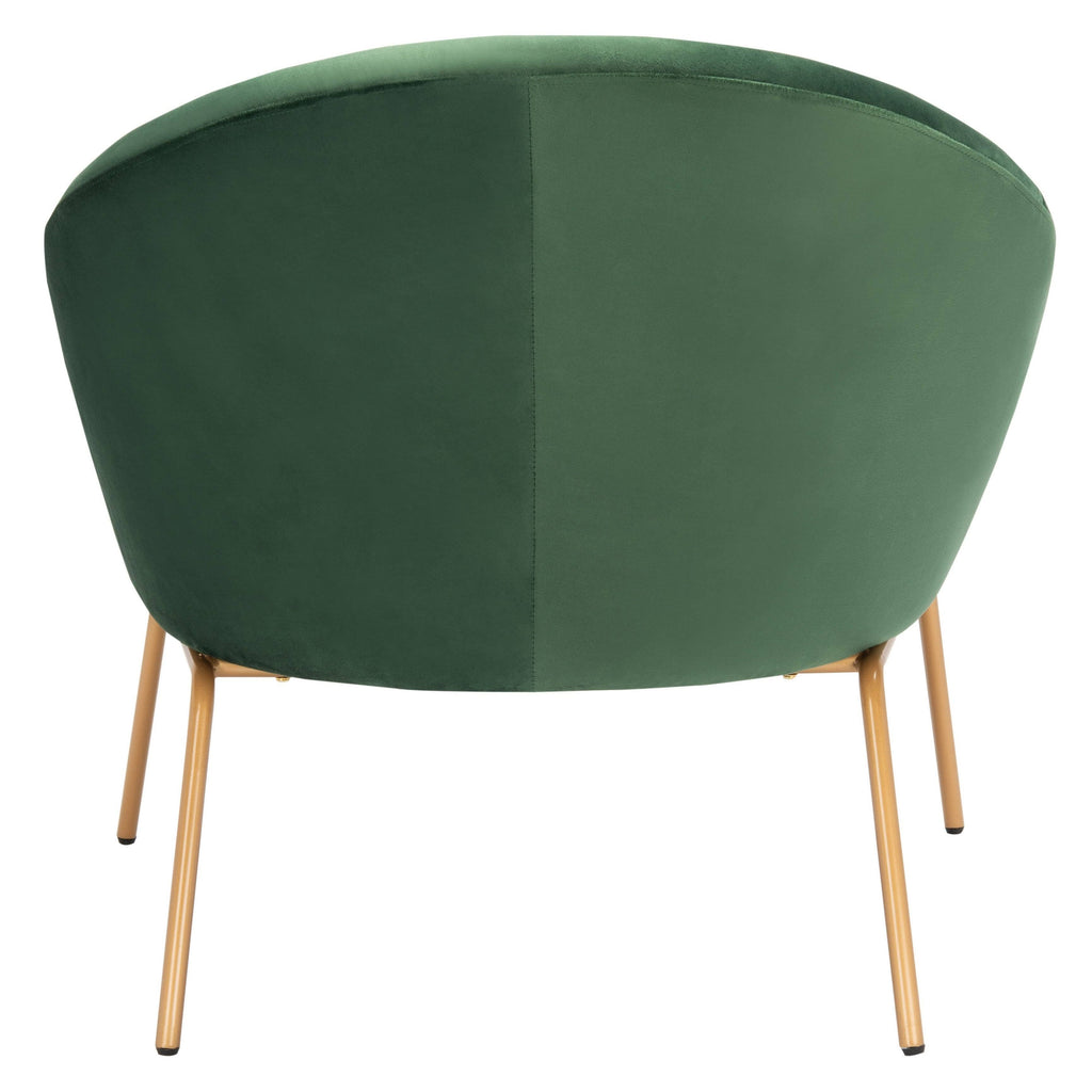 Cream Velvet Accent Chair V679