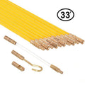 33-Feet Fiberglass Fish Tape Cable Rods E794