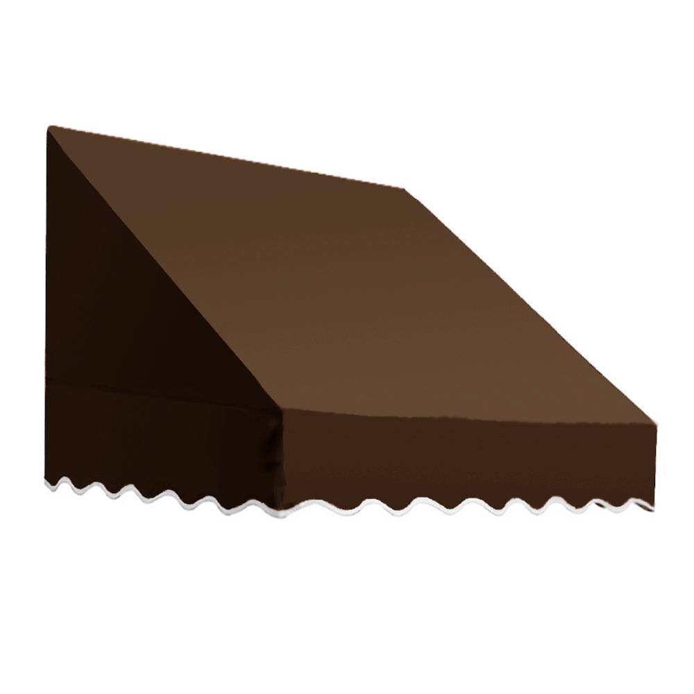 Brown Window Entry Awning P3016