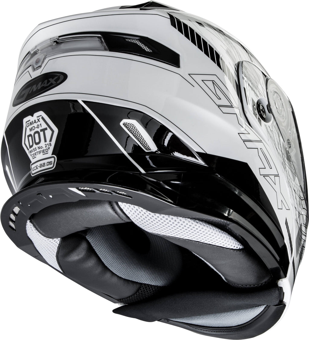 Wired Modular Helmet - Black/White - Large V33556