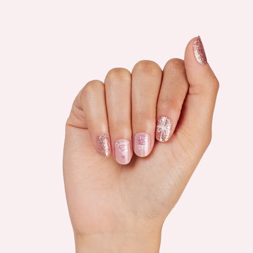 Gloss Nail Strips, 32 Nail Wraps, 1 Prep Pad, 1 Nail File T2469
