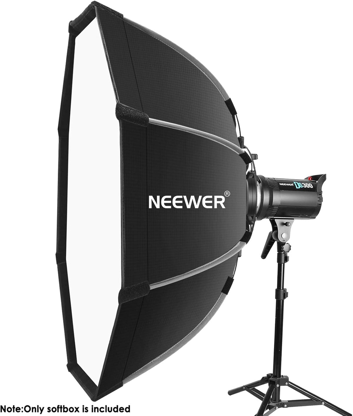 26 Inches Foldable Octagonal Softbox with Bowens Mount Speedring, Carrying Case O860751