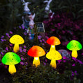 Solar Mushroom Lights Outdoor Waterproof LED Landscape Pathway Lights M528