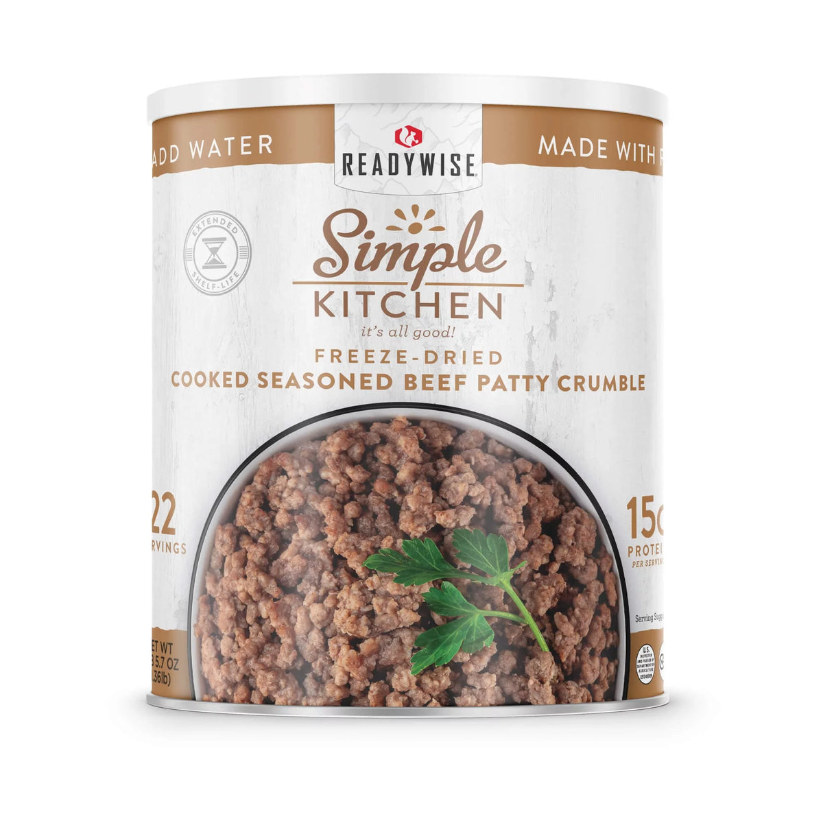 Seasoned Beef Patty Crumbles P462361