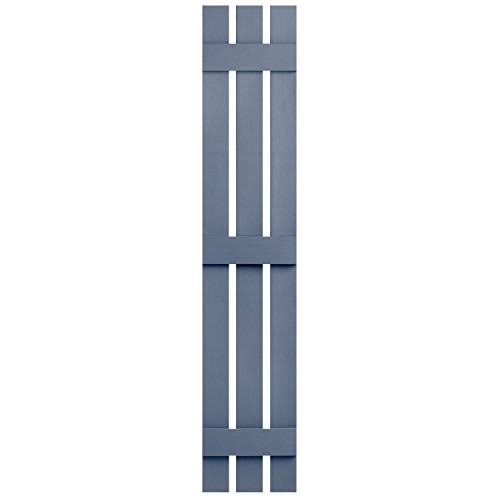 Blue Board and Batten Split Shutter H491802