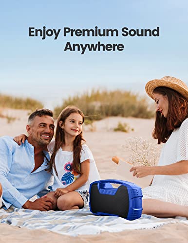 IPX7 Waterproof 40W Portable Bluetooth Speaker with Subwoofer K390877