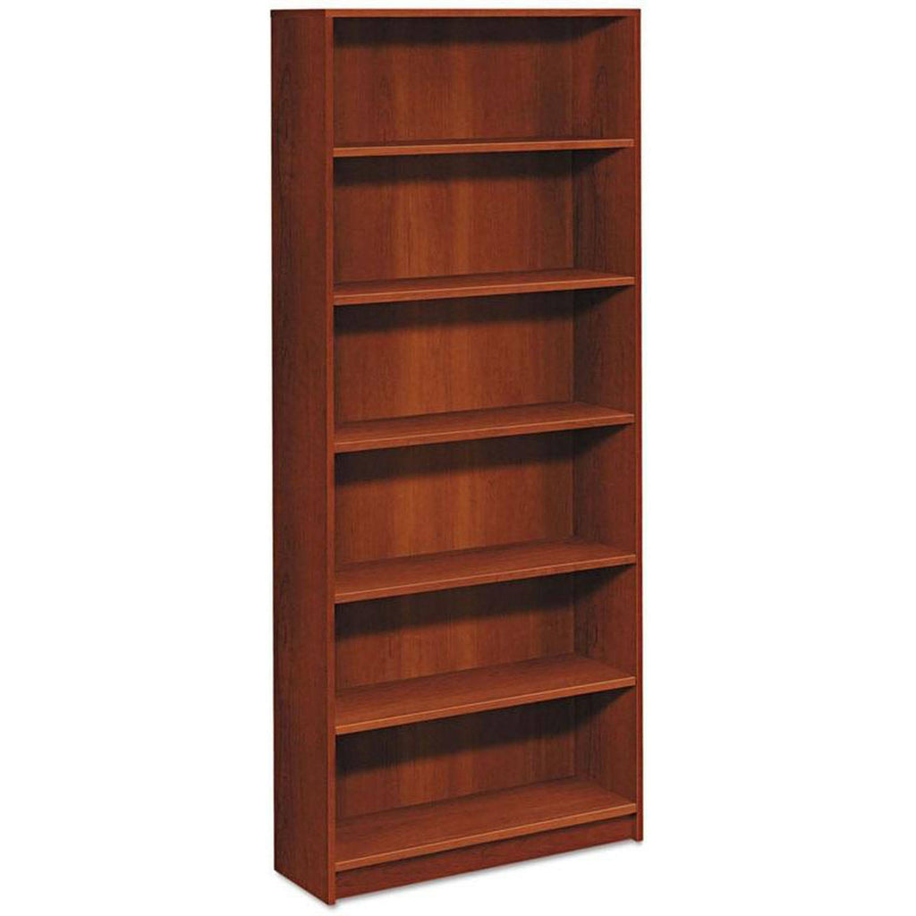 Cognac Six Shelf Bookcase X337562