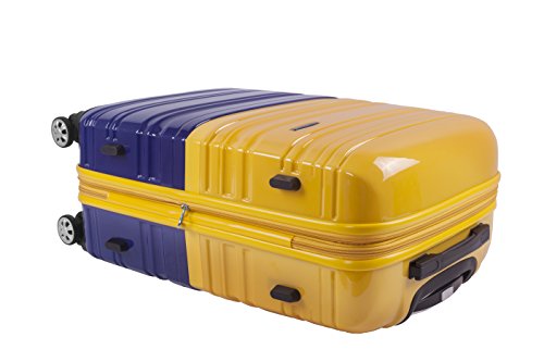 Expandable Hardside Spinner Wheel Luggage, Two Tone Navy, Carry-On 20-Inch Z309645
