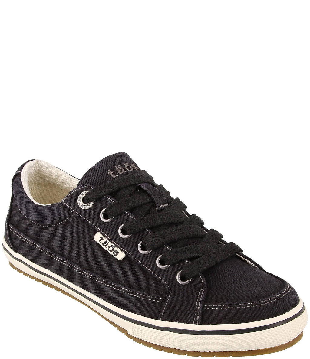 Black Distressed Moc Shoes W998002