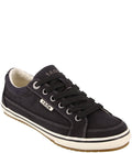 Black Distressed Moc Shoes W998002
