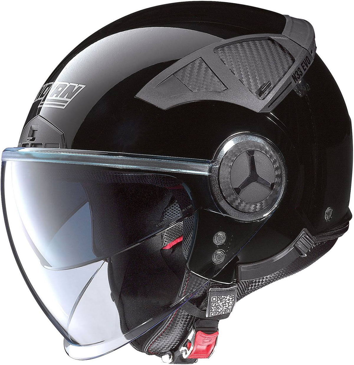 White S Jet Helmet Y191