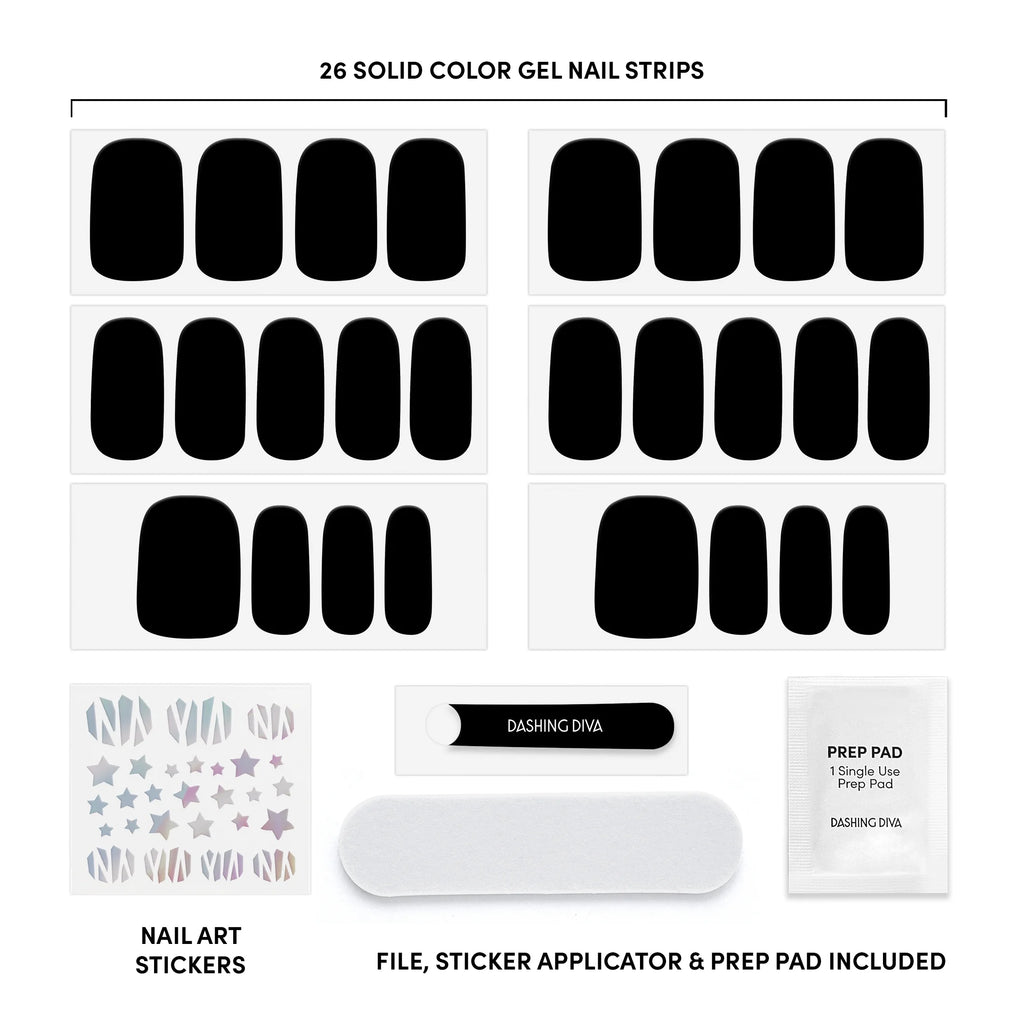 Ultra Shine Gel Nail Strips and Stickers, 26 Count Q543