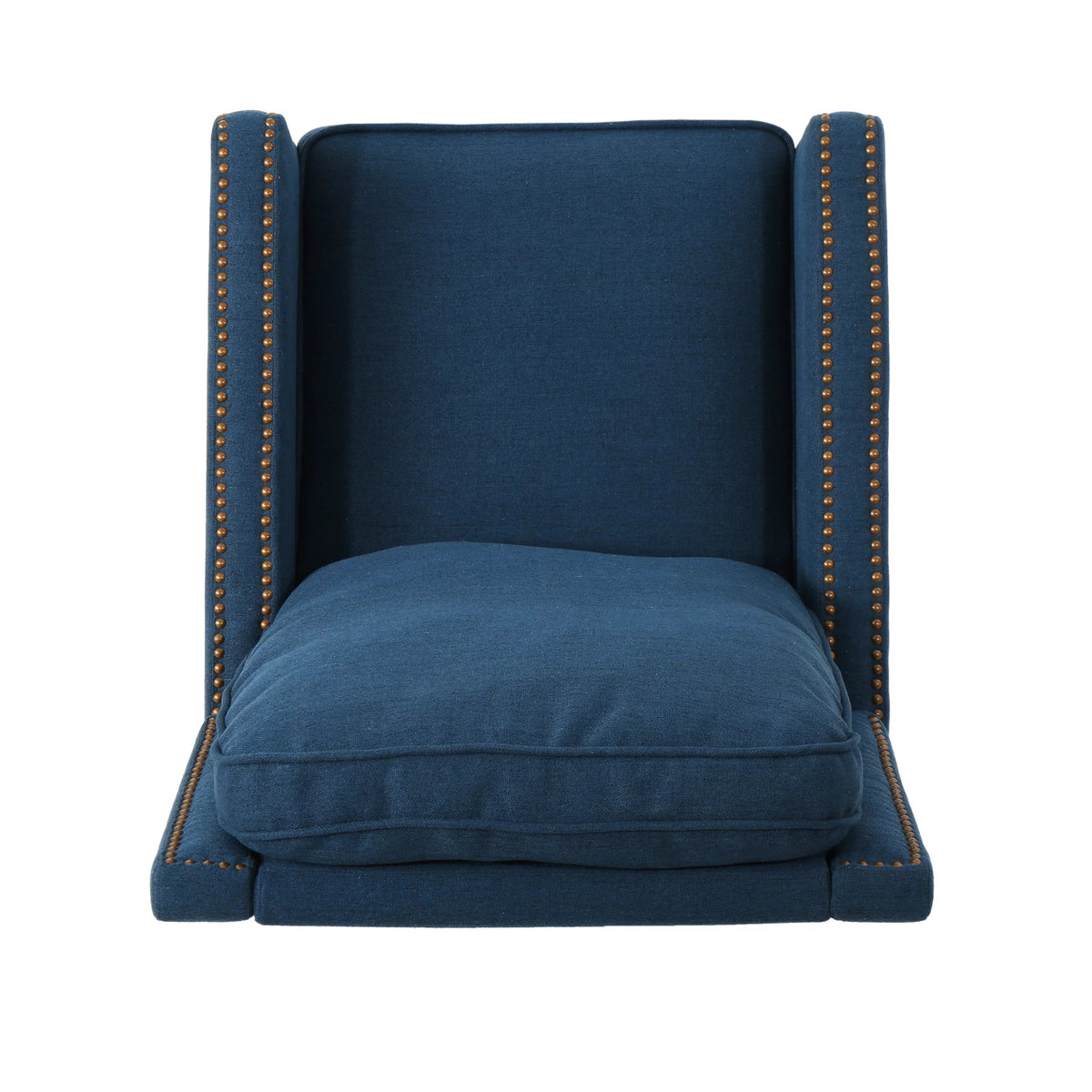 Navy Blue Fabric Recliner K4908