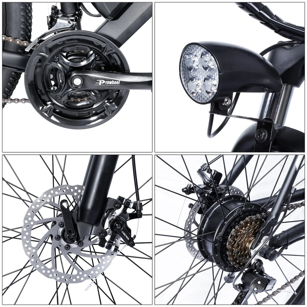 26 inch 350W 20 mph 18 Speed Electric Bike K371