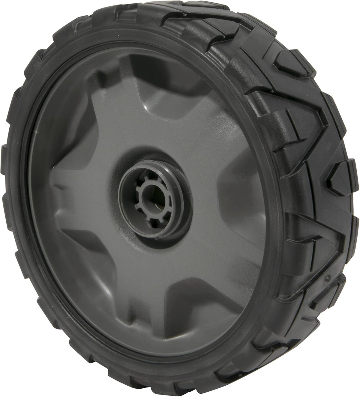 7-Inch Push Wheel for Walk-Behind Mowers, Black Pack of 2 D21863