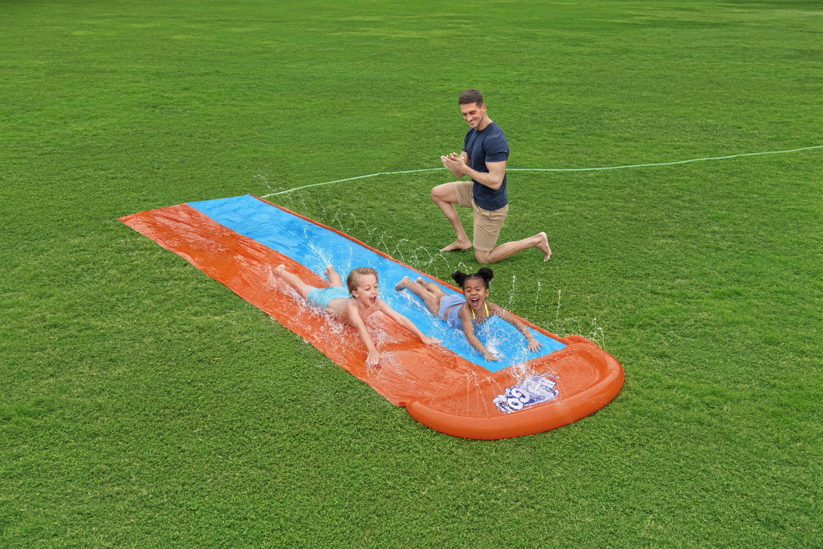 16ft Inflatable Double Lane Water Slide Z73768