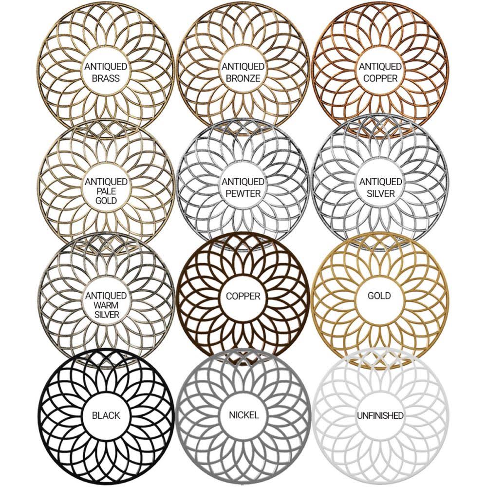 24x22 PVC Ceiling Medallion K502