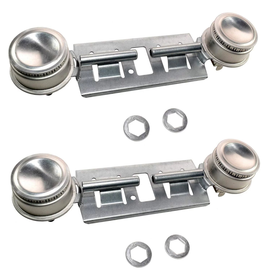 2-Pack Gas Range Double Burner Assembly Kit D6196