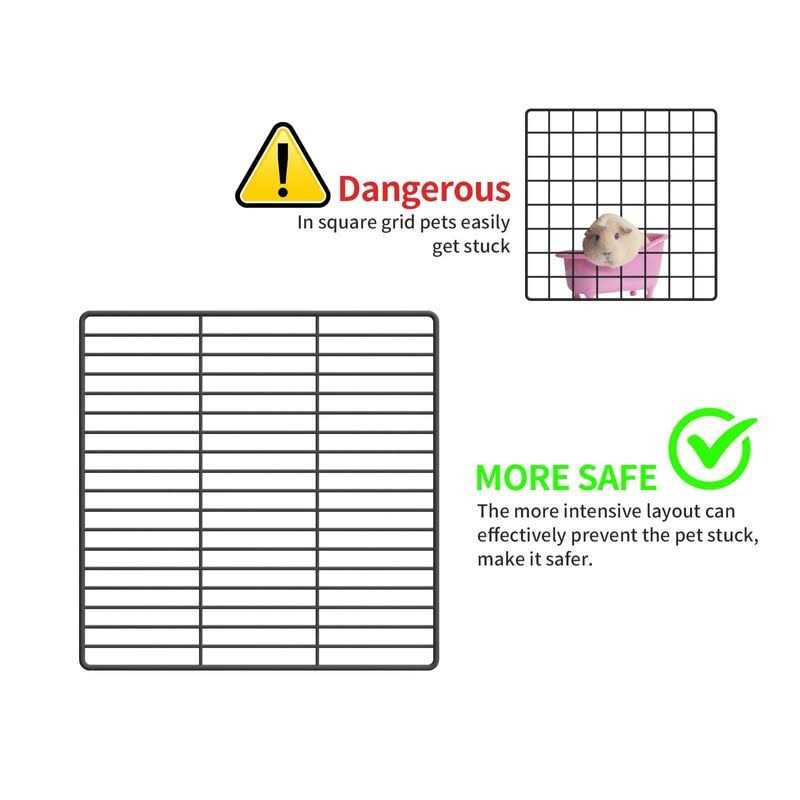 Guinea Pig Cage with Waterproof Plastic Bottom D21343