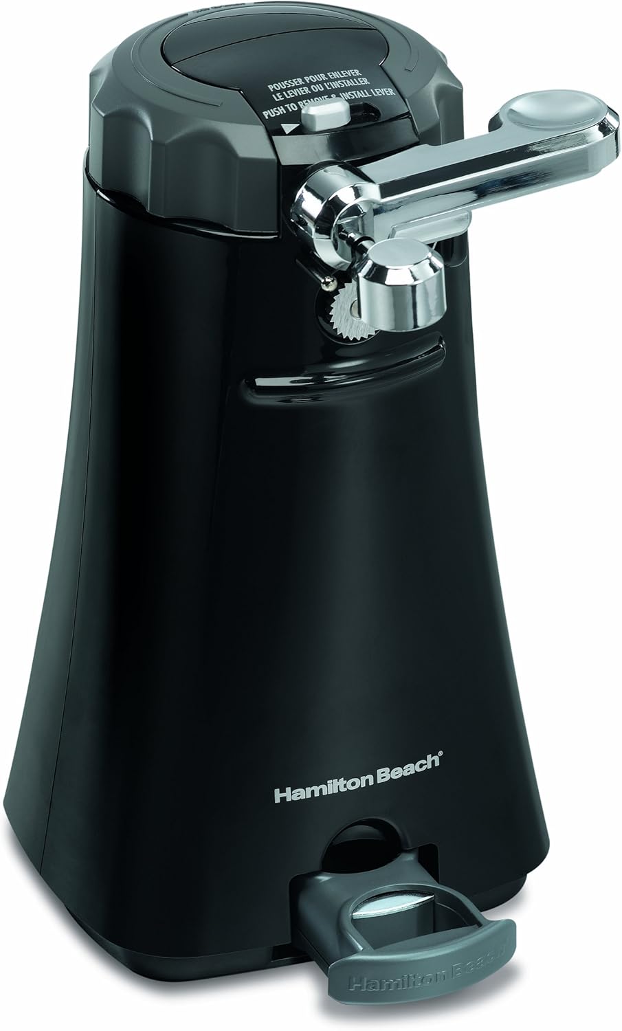 Black Electric Can Opener with Multi-Tool and Jar Lid Remover T162
