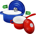 Enameled Cast Iron Cookware Set E637
