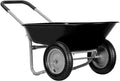 Black Wheelbarrow Garden Cart with Wheels Y3620
