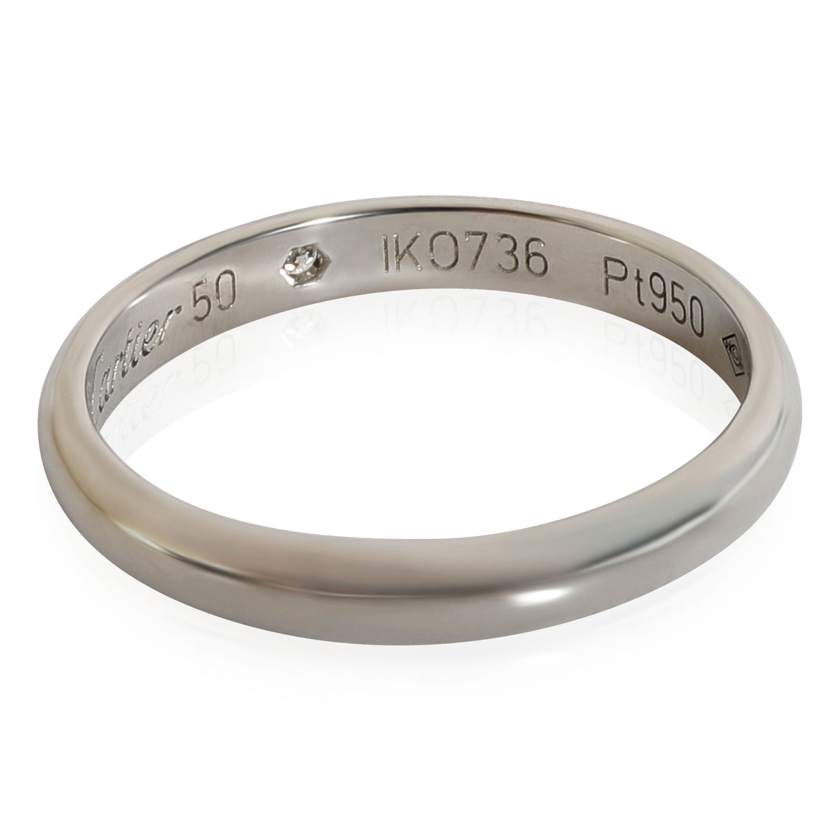 950 Platinum Diamond Band G277425