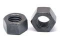 9/16x22-12 Coarse Thread Grade 8 Finished Hex Nut Black Oxide Pk 100 Z908
