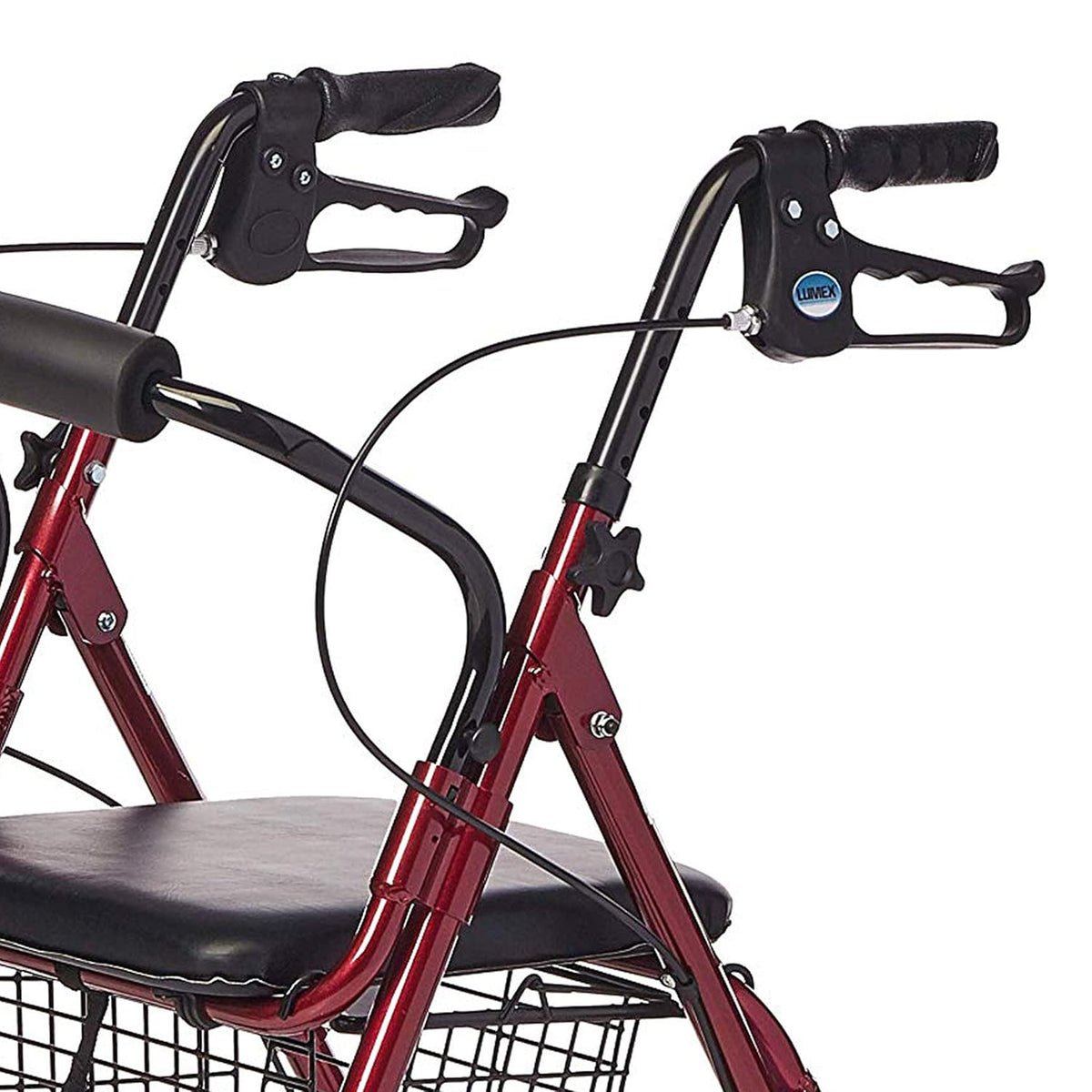 Small & Narrow Rollator Walker with Seat E489