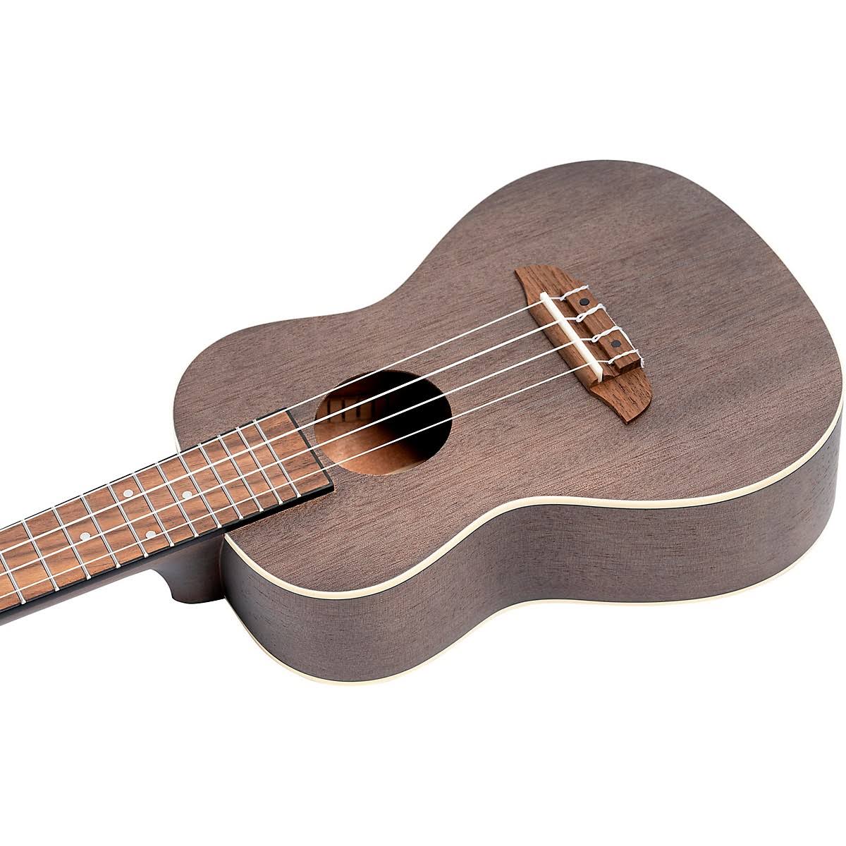 Left-Handed Concert Ukulele Coal Black G121