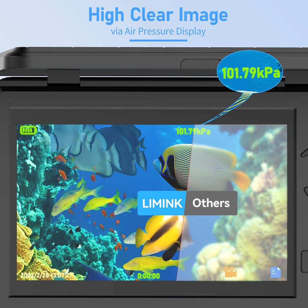 Underwater Fishing Camera with 4.3 Inch LCD Monitor K7775