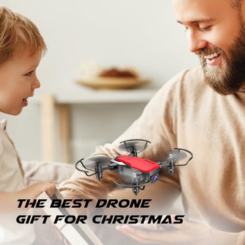 Mini Drone with Camera 720P HD FPV, Foldable RC Quadcopter with 2 Batteries G81222