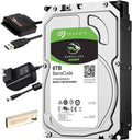 6TB Internal Hard Drive Upgrade Kit with Seagate Barracuda ST6000DM003 T5453