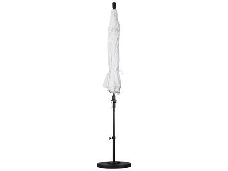 Matted White/Pacifica/Red 9 Feet Aluminum Market Umbrella S223