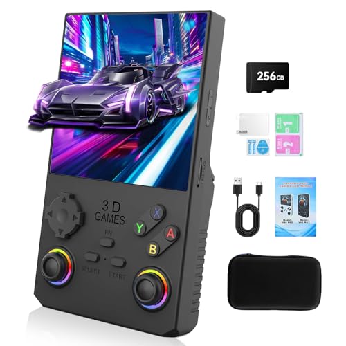Retro Handheld Game Console 256G 4.0 Inch IPS Screen 4000mAh T7052