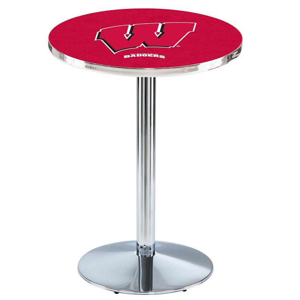 36x22 Chrome Pub Table V369