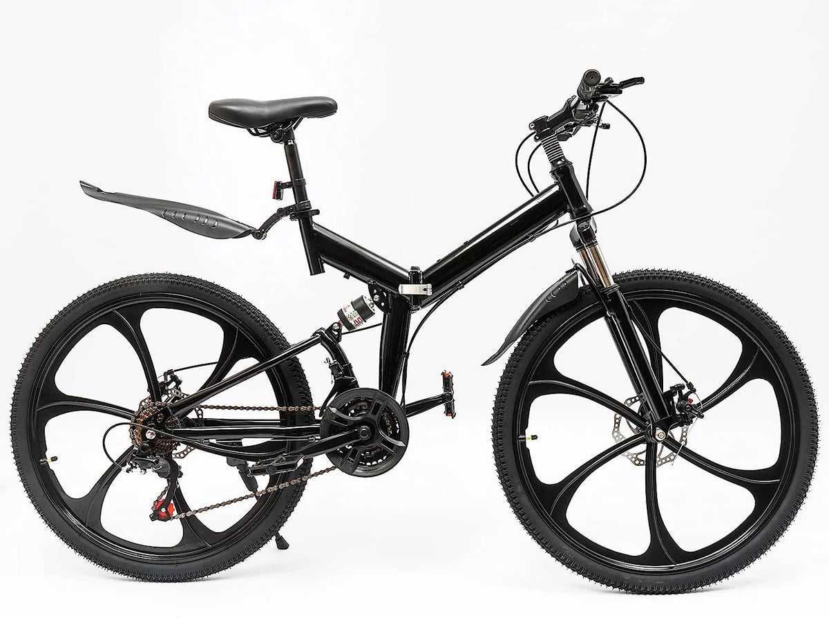 21-Speed Folding Mountain Bike D404200