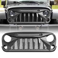 Matte Black Front Grill for Jeep Wrangler JK J463
