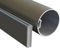 Aluminum Roller Shade Blind Rod with Bottom Bar 79" Pack of 2 N200